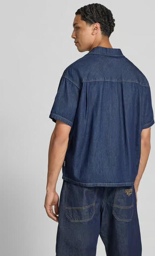 Jack & jones modern fit jeanshemd met borstzak model 'AUSTIN' - Foto 3