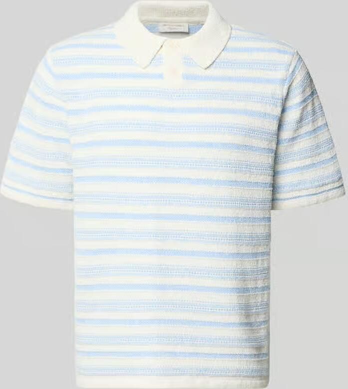 Jack & jones modern fit poloshirt met korte knoopsluiting model 'HYERES' - Foto 2