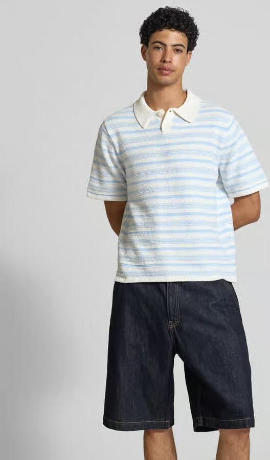 Jack & jones modern fit poloshirt met korte knoopsluiting model 'HYERES' - Foto 3