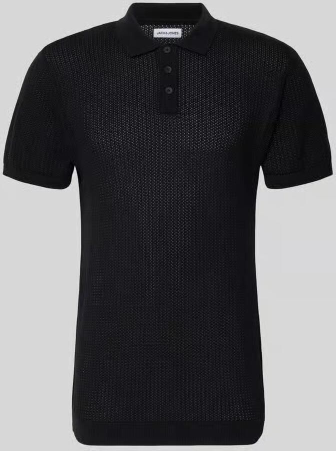 Jack & jones modern fit poloshirt met korte knoopsluiting model 'JESS' - Foto 2