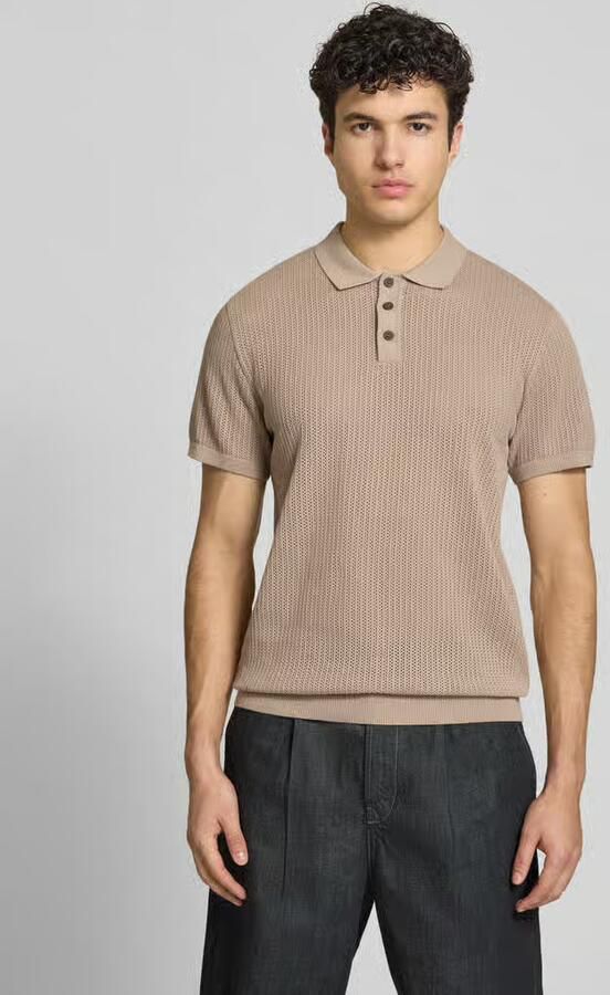 Jack & jones modern fit poloshirt met korte knoopsluiting model 'JESS' - Foto 3