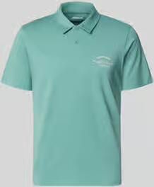 Jack & jones poloshirt met labelprint model 'BRANDON' - Foto 4