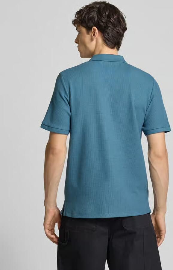 Jack & jones Poloshirt met labelstitching model 'AUSTIN'