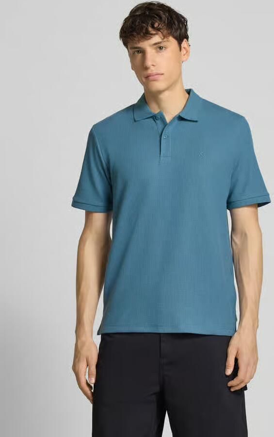 Jack & jones Poloshirt met labelstitching model 'AUSTIN' - Foto 2