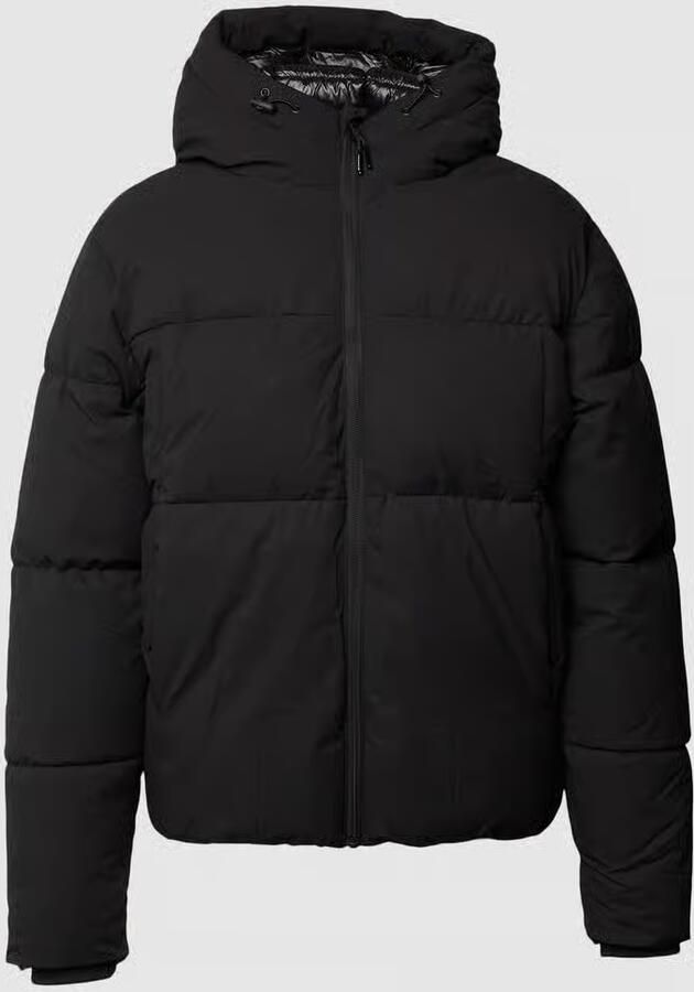 Jack & jones Regular fit gewatteerd jack met capuchon model 'Jorve'