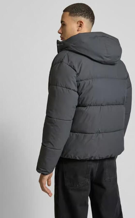 Jack & jones Regular fit gewatteerd jack met capuchon model 'Jorve'
