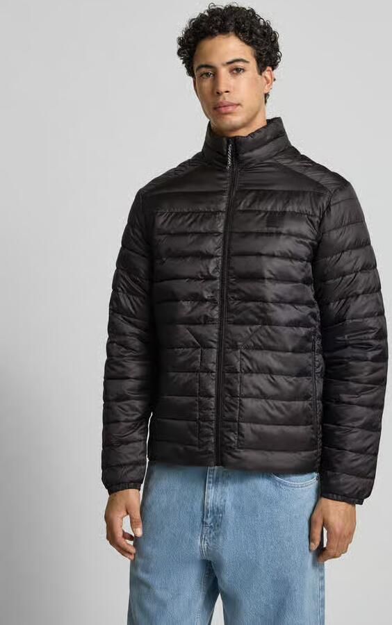 Jack & jones Gewatteerd jack met opstaande kraag en ritszakken - Foto 2