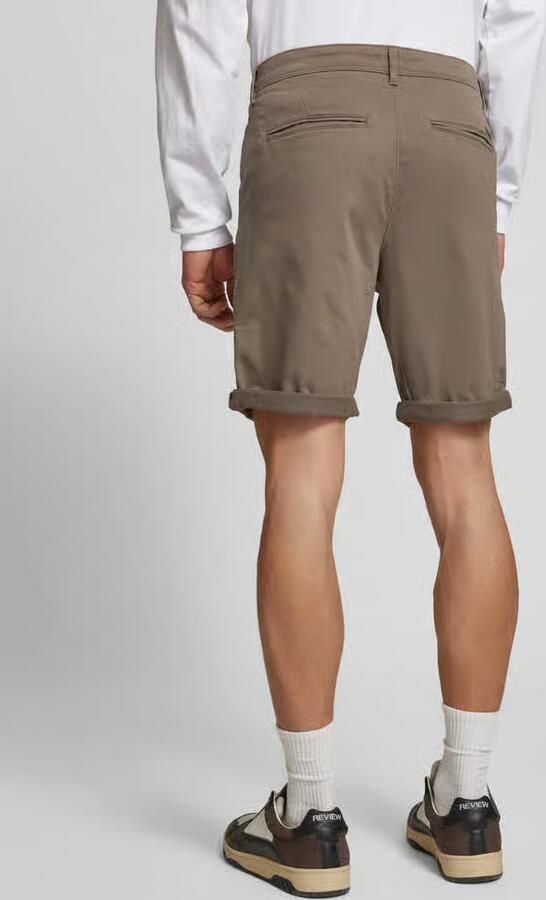 JACK & JONES PANTS STUDIO regular fit chino short JPSTBOWIE morel - Foto 8