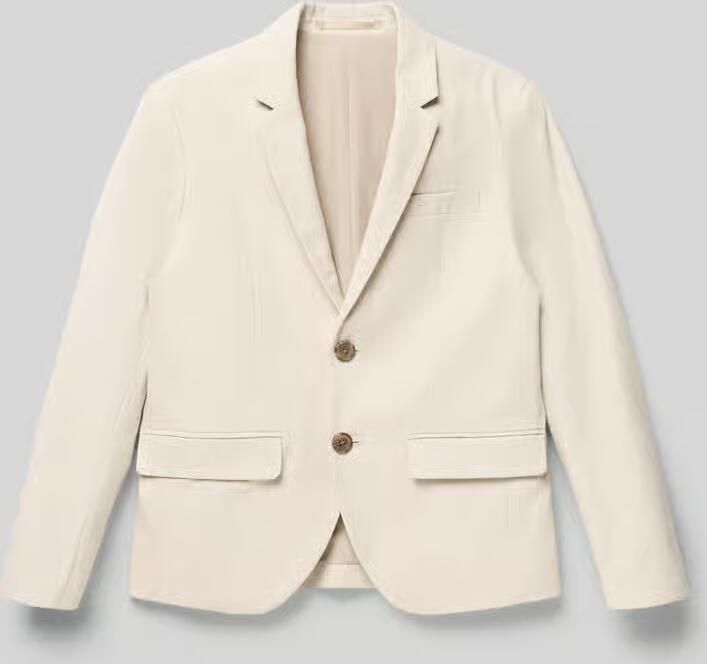 Jack & jones regular fit blazer van mix van katoen en linnen model 'MARTIN' - Foto 2