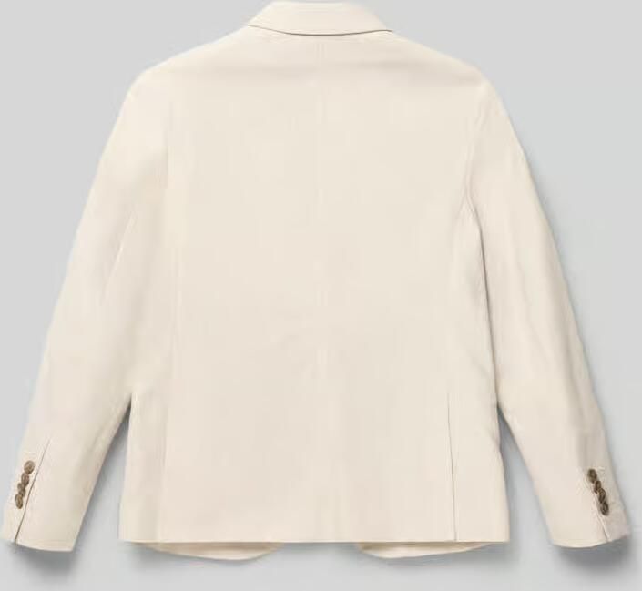 Jack & jones regular fit blazer van mix van katoen en linnen model 'MARTIN' - Foto 2