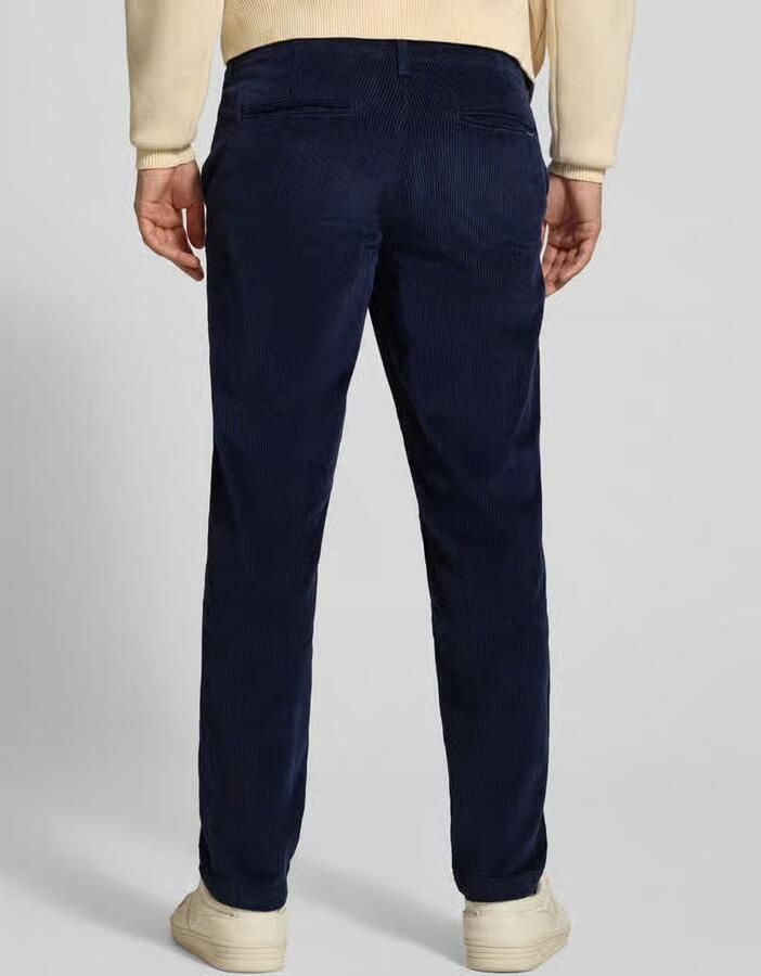 Jack & jones Regular fit corduroy broek met steekzakken - Foto 3