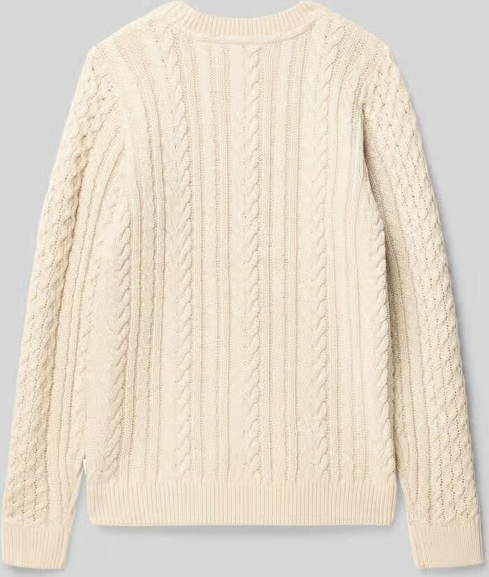 Jack & jones Regular fit gebreide pullover met structuurmotief model 'Sean' - Foto 5