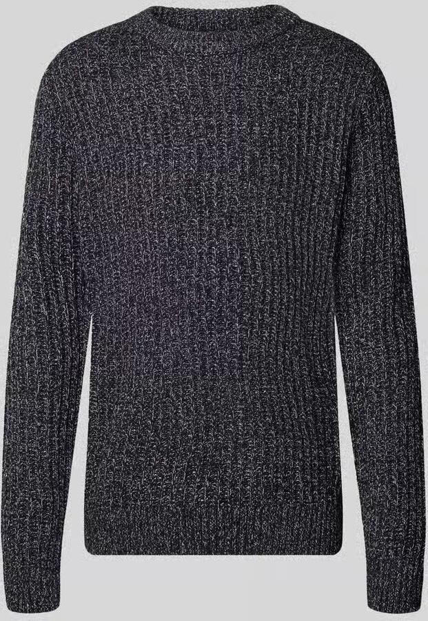 Jack & jones Regular fit gebreide pullover van katoenmix model 'AXON' - Foto 3