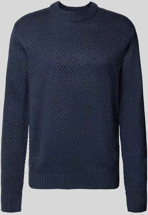 Jack & jones Regular fit gebreide pullover van katoenmix model 'BLAKE'