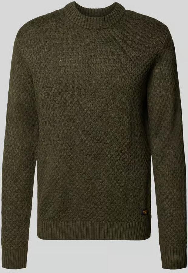 Jack & jones Regular fit gebreide pullover van katoenmix model 'BLAKE'
