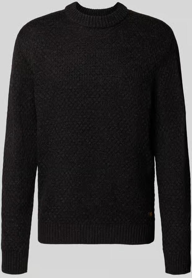 Jack & jones Regular fit gebreide pullover van katoenmix model 'BLAKE'
