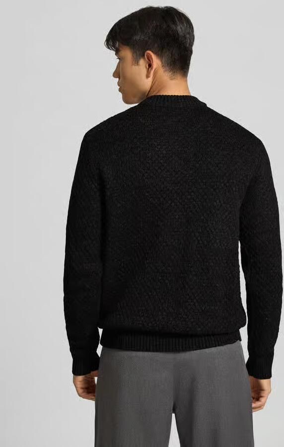 Jack & jones Regular fit gebreide pullover van katoenmix model 'BLAKE' - Foto 3
