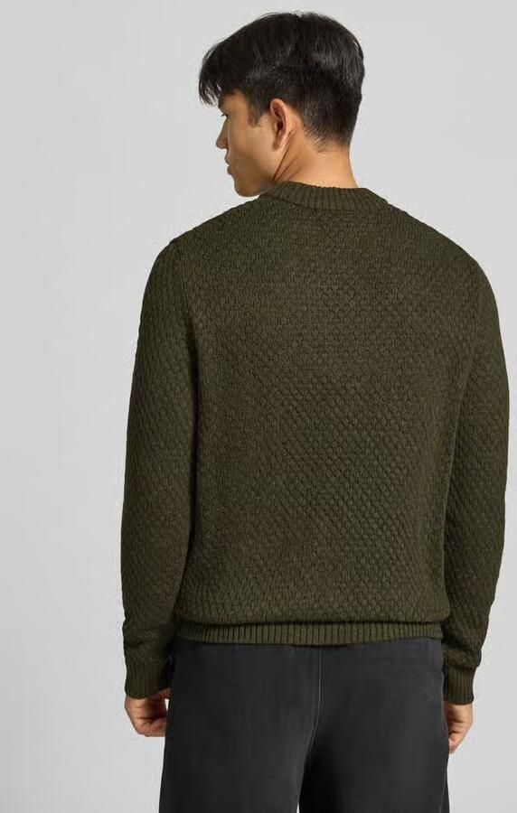 Jack & jones Regular fit gebreide pullover van katoenmix model 'BLAKE' - Foto 3