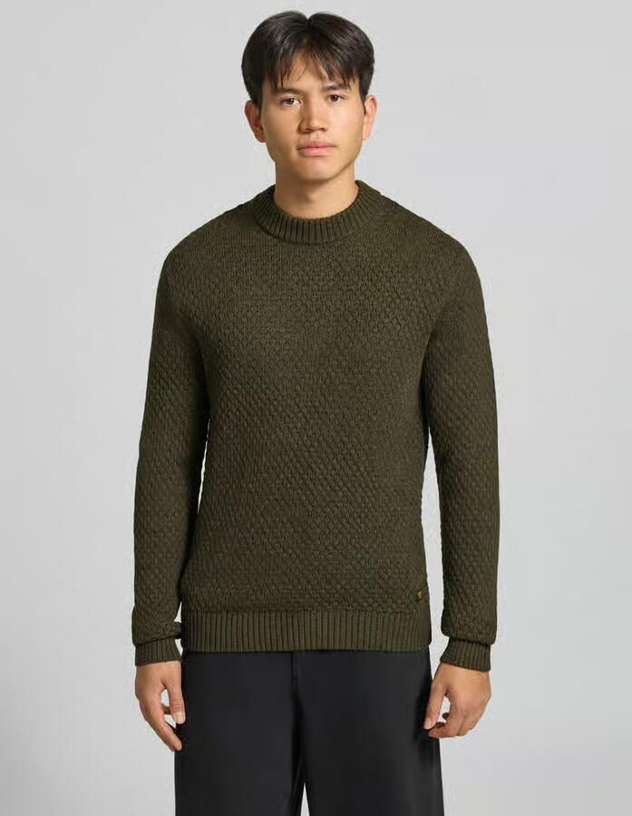 Jack & jones Regular fit gebreide pullover van katoenmix model 'BLAKE' - Foto 2