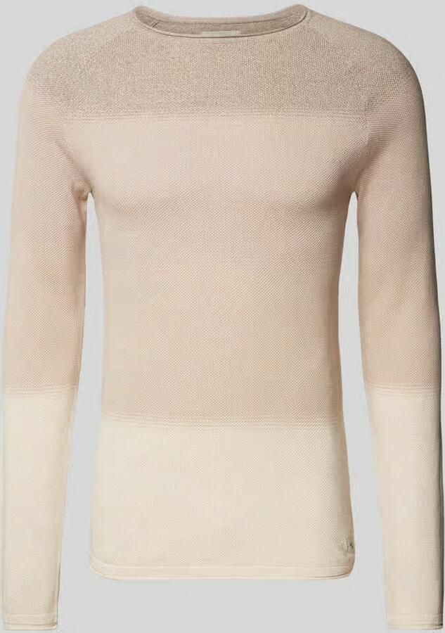 Jack & Jones Trui met ronde hals JJEHILL Effen trui met aangenaam draagcomfort - Foto 3