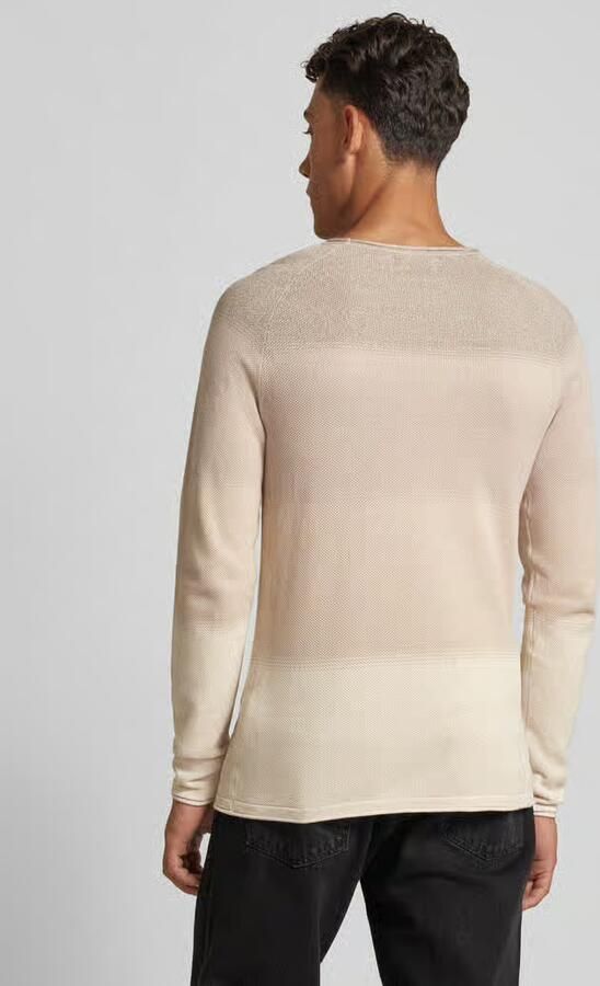 Jack & Jones Trui met ronde hals JJEHILL Effen trui met aangenaam draagcomfort - Foto 4