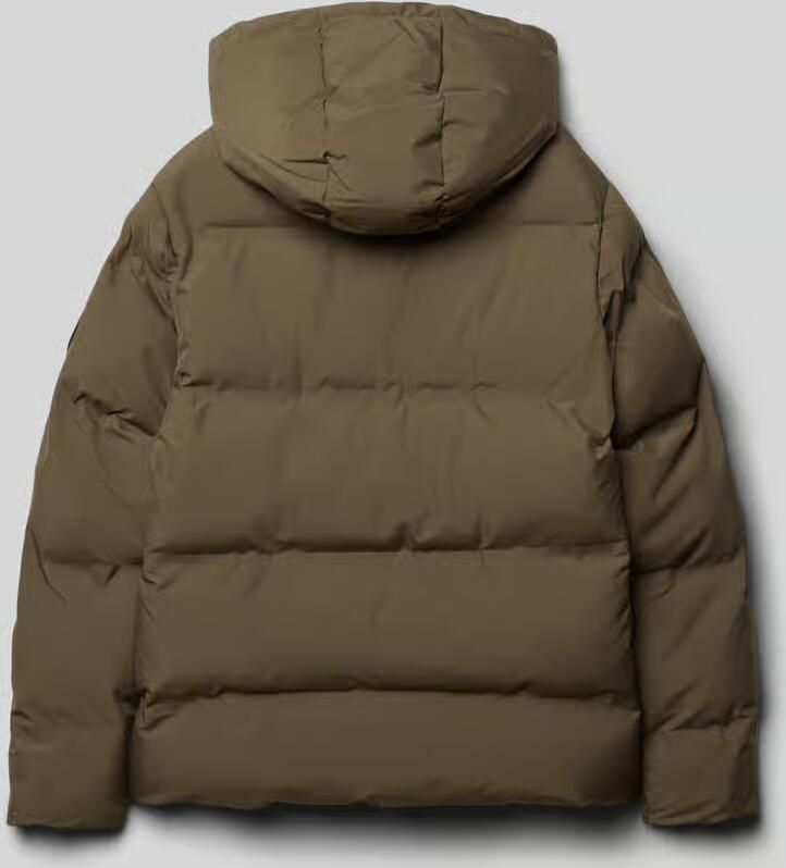 Jack & jones Regular fit gewatteerd jack met logo-applicatie model 'Fusion'