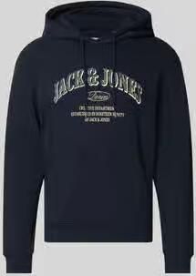 Jack & jones Regular fit hoodie van katoenmix model 'Denver' - Foto 2
