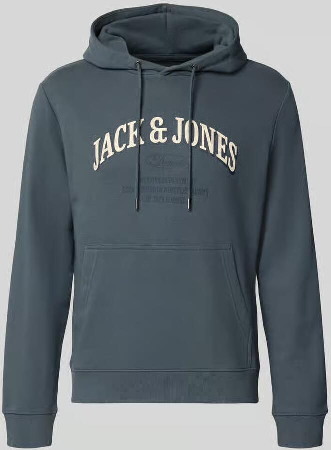 Jack & jones Regular fit hoodie van katoenmix model 'Denver' - Foto 2