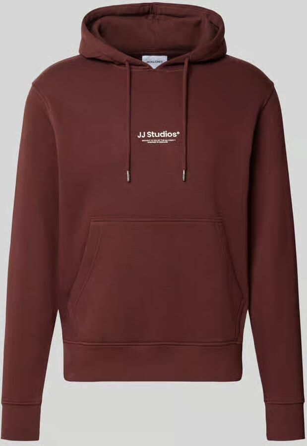 Jack & jones Regular fit hoodie van katoenmix model 'Soho'