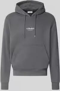 Jack & jones Regular fit hoodie van katoenmix model 'Soho'