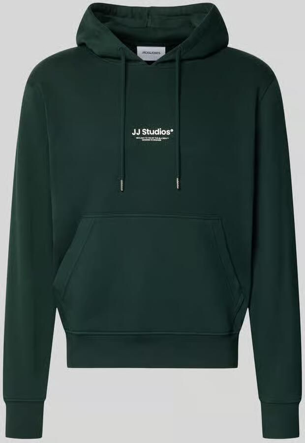 Jack & jones Regular fit hoodie van katoenmix model 'Soho'