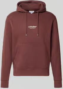 Jack & jones Regular fit hoodie van katoenmix model 'Soho'