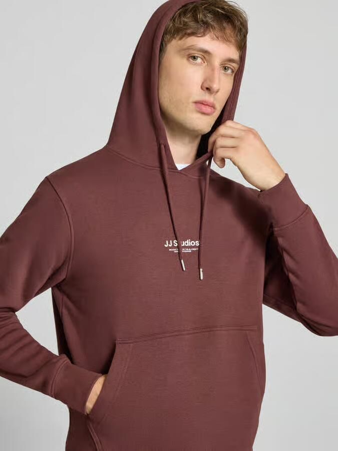 Jack & jones Regular fit hoodie van katoenmix model 'Soho'