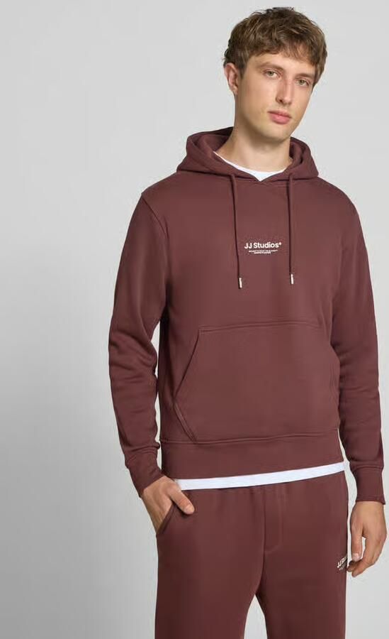 Jack & jones Regular fit hoodie van katoenmix model 'Soho' - Foto 2