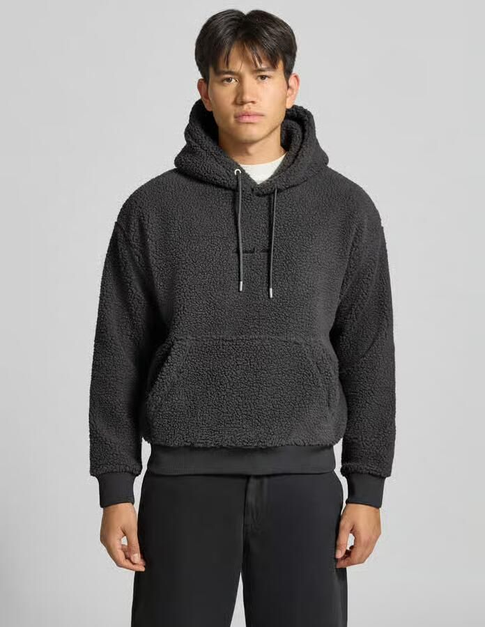 Jack & jones Regular fit hoodie van teddybont - Foto 3