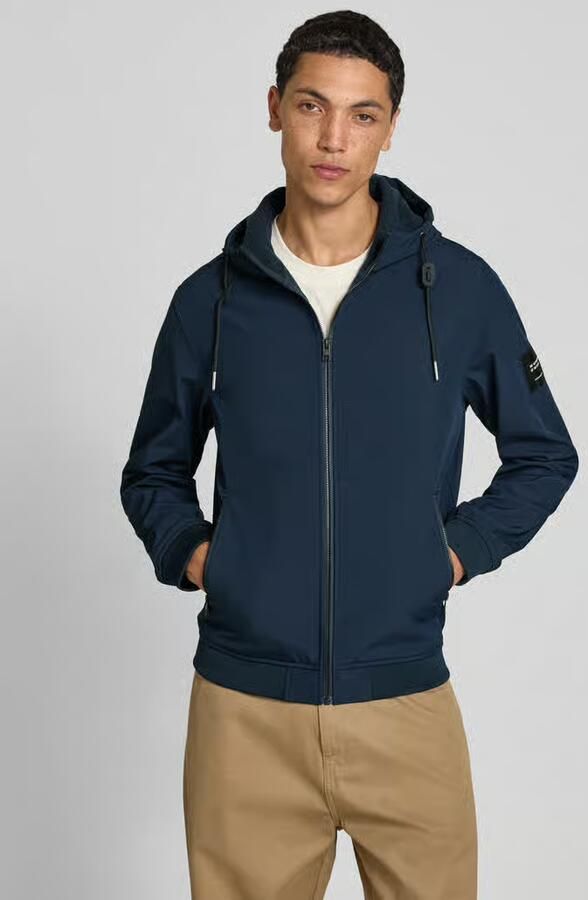 Jack & jones Basic Hooded Softshell Jas Heren - Foto 2
