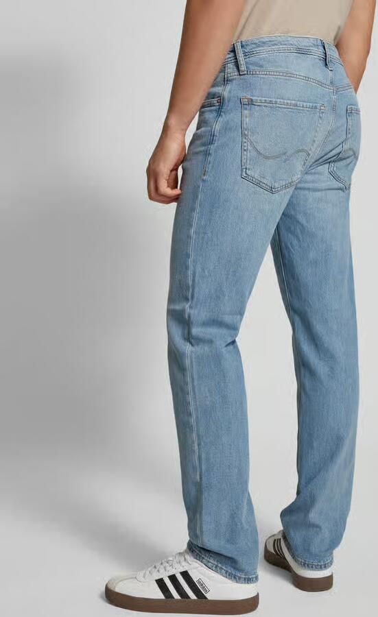 Jack & Jones Regular fit jeans JJICLARK in used-look stretchcomfort en lage taille - Foto 3