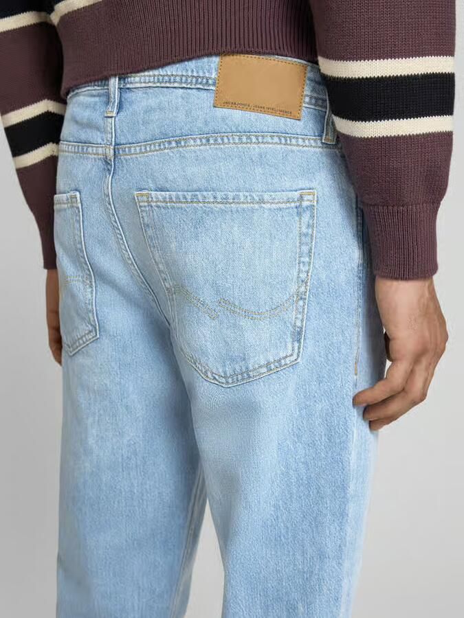 JACK & JONES JEANS INTELLIGENCE JJICLARK JJORIGINAL regular fit jeans light blue denim - Foto 4