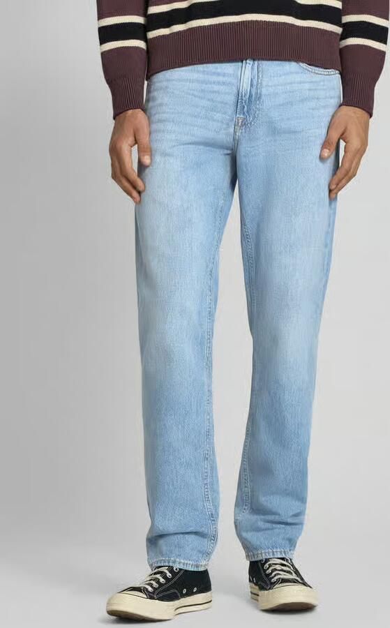 JACK & JONES JEANS INTELLIGENCE JJICLARK JJORIGINAL regular fit jeans light blue denim - Foto 7