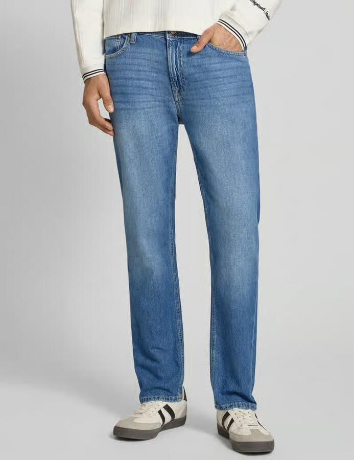 JACK & JONES JEANS INTELLIGENCE JJICLARK JJORIGINAL regular fit jeans mid blue - Foto 4