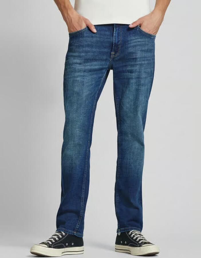 Jack & Jones Regular fit jeans JJICLARK met used-look en stretch voor dagelijks gebruik - Foto 5