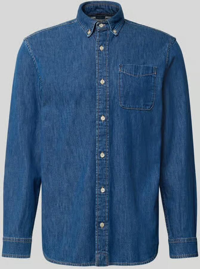 Jack & jones Regular Fit jeanshemd met borstzak model 'BROOK' - Foto 3
