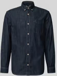 Jack & jones Regular Fit jeanshemd met borstzak model 'BROOK'