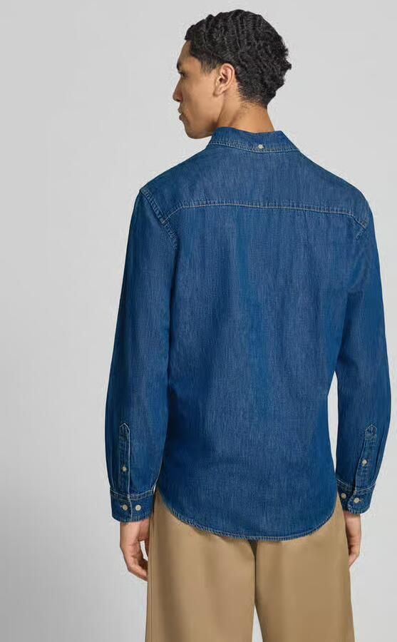 Jack & jones Regular Fit jeanshemd met borstzak model 'BROOK' - Foto 2