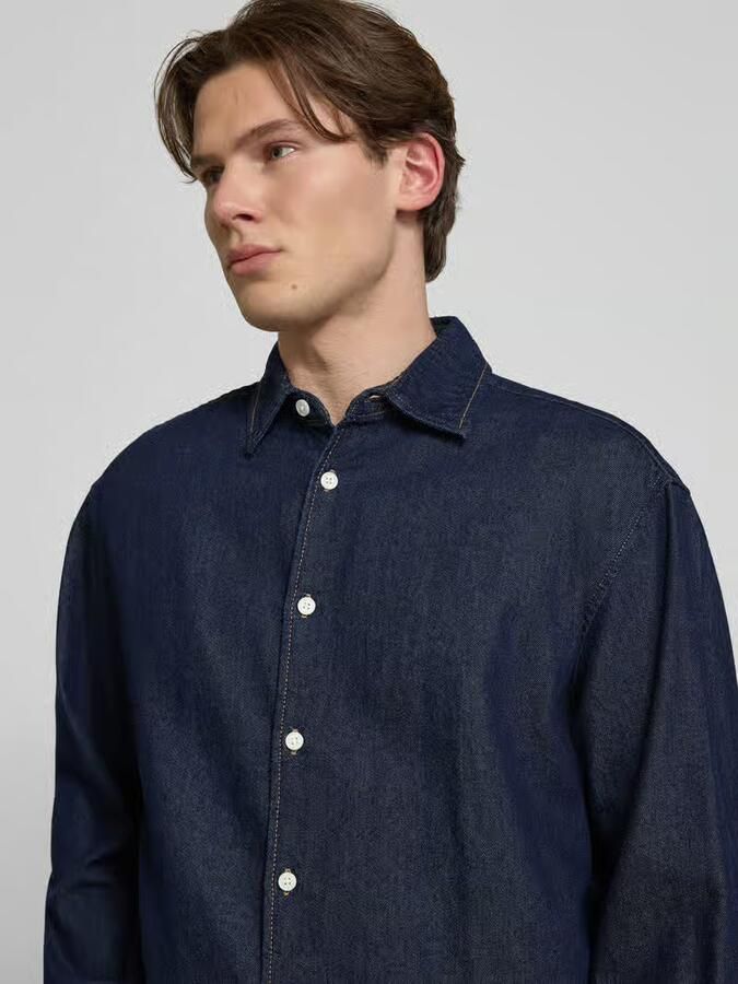 Jack & Jones Overhemd met lange mouwen JORNORREBRO DENIM SHIRT LS SN - Foto 5