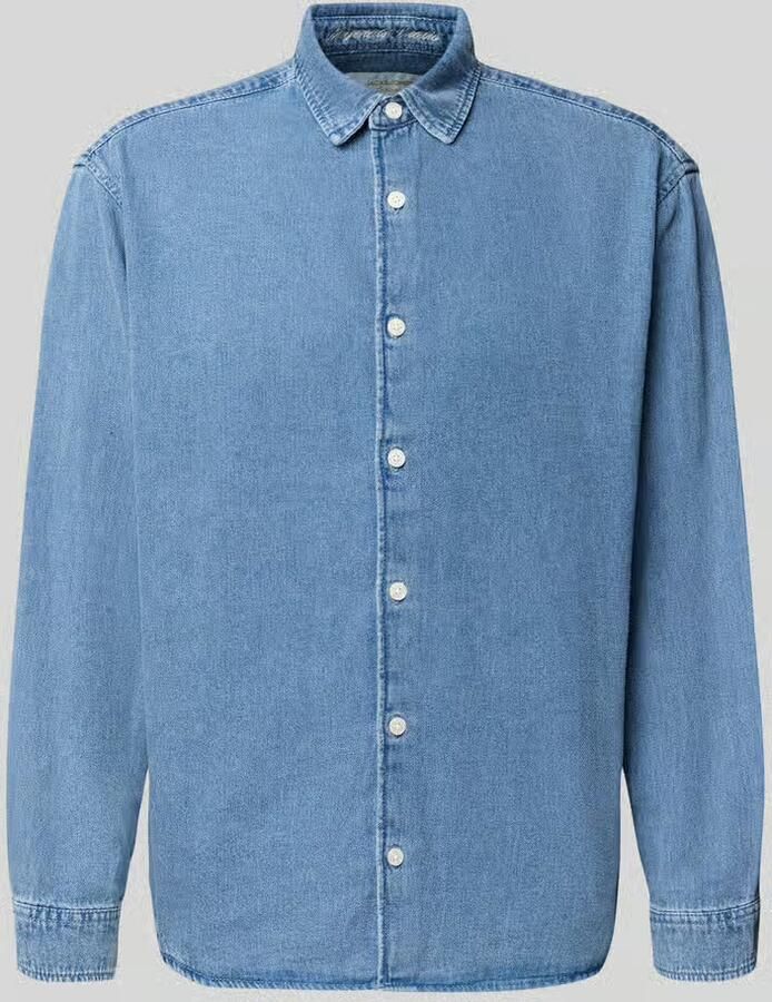 Jack & Jones Overhemd met lange mouwen JORNORREBRO DENIM SHIRT LS SN - Foto 4