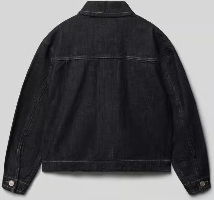 Jack & jones regular fit jeansjack met platte kraag model 'Loyd'