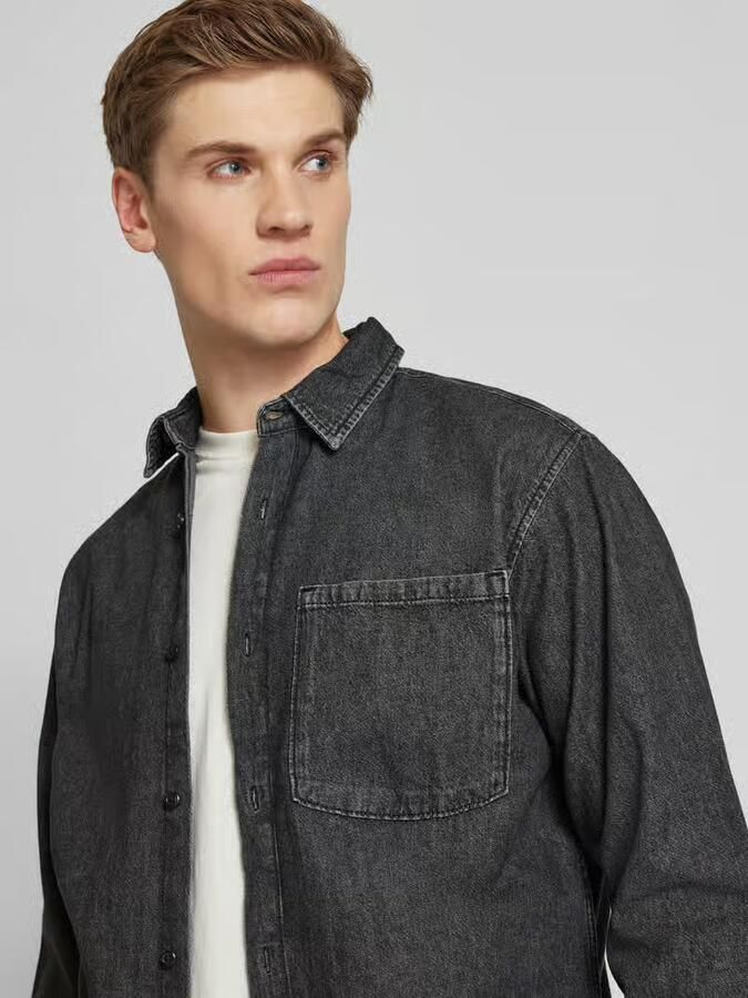 Jack & jones Regular fit jeansoverhemd met borstzak model 'CREEK' - Foto 5