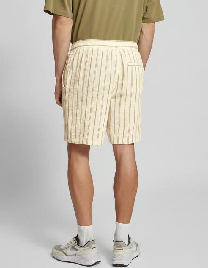 Jack & jones Regular fit korte broek met structuurmotief model 'JAIDEN COBA'