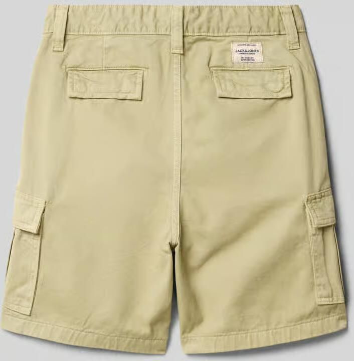 Jack & jones Regular fit korte cargobroek met steekzakken model 'KARL' - Foto 4